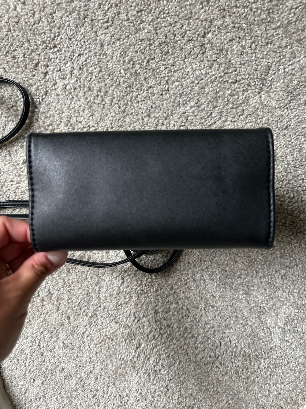 Telfar Small Shopping Bag in Black Leather - Picture 5 of 7